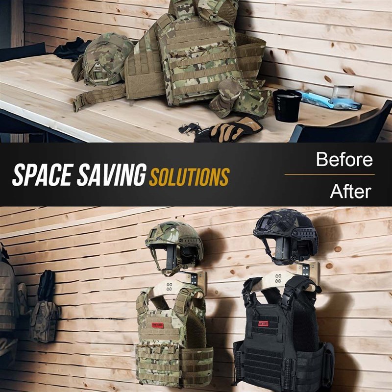 摩托车头盔架 战术装备壁架机车B皮衣挂架摩托车头盔架墙上头盔架 - 图1