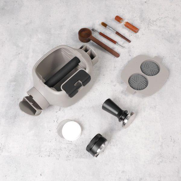 半自动咖啡机迷你粉渣桶敲渣盒压粉座加厚塑料家用咖啡圆形粉收纳,淘宝优惠券,粉丝福利购,淘宝优惠卷