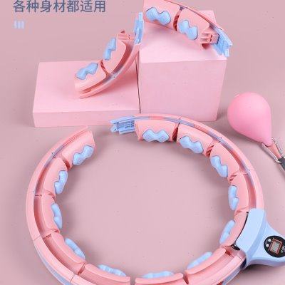 懒人智能呼啦圈健身专用女收腹加重减肥神器专业瘦腰瘦肚子不会掉 - 图3