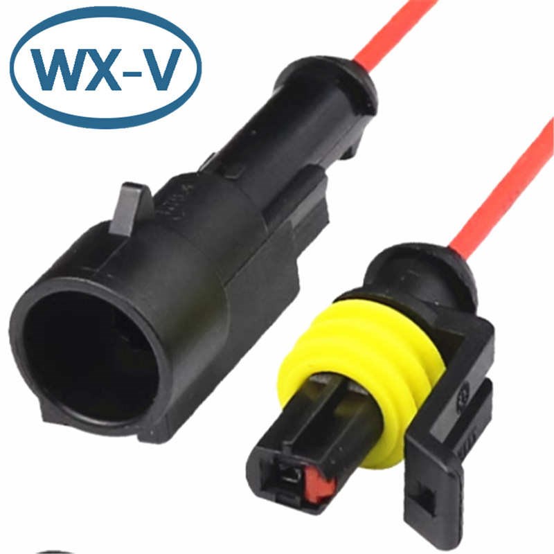 防水282079/1amp1公母对接282103插头汽车 dj728R2103线束 --接头 - 图0