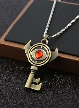 塞尔达传说希卡石板荒野之息钱币比索体力条海利亚之盾项链男饰品