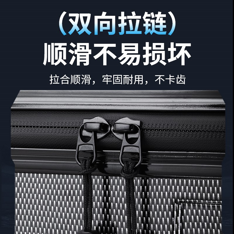 钓鱼配件收纳盒多功能渔具箱路亚鱼钩小药饵盒工具包钓箱用品 - 图1