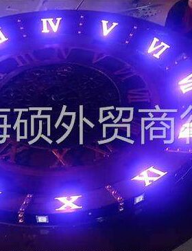 定制狼人杀桌子12－15人工业风餐厅机械怀旧复古纯手工剧本杀桌