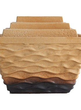 简约现代方圆流水摆件招财小喷泉循环水办公室桌面客厅书房装饰品