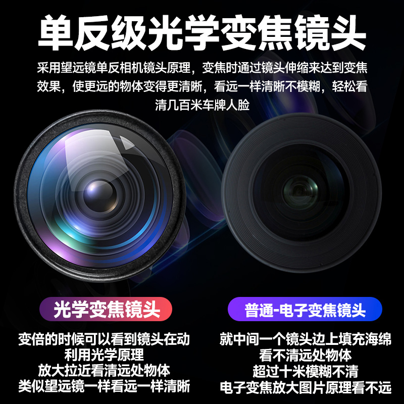 4G无线监控器室户外摄像头360度手机远程高清88倍变焦球机全景影 - 图1