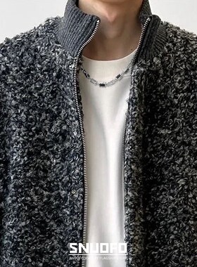 美式设计感装饰项链男高级感痞帅锁骨链男士潮流嘻哈百搭个性配饰