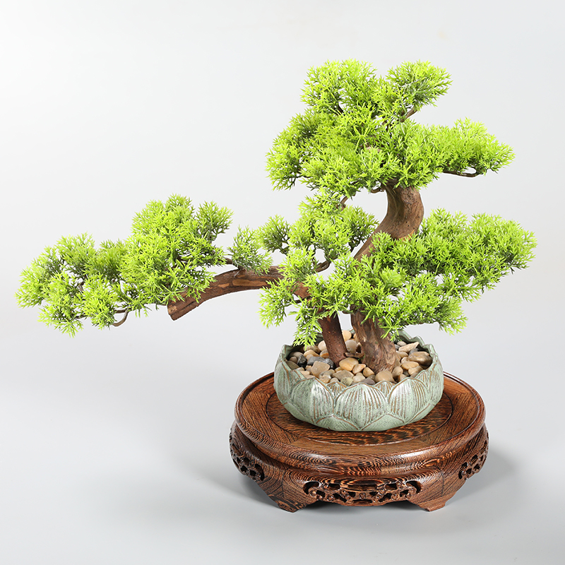 鸡翅木实木观音佛像工艺品摆件石头底座托架圆形花瓶鱼缸花盆底座