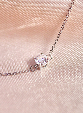 SereniGem谧彩境 5A特选锆石单颗S925锆石手链