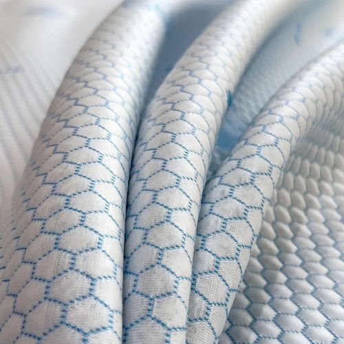 夏天凉感豆豆凉席三件套床笠款可机洗水洗夏季凉垫软席子2025新款 - 图1