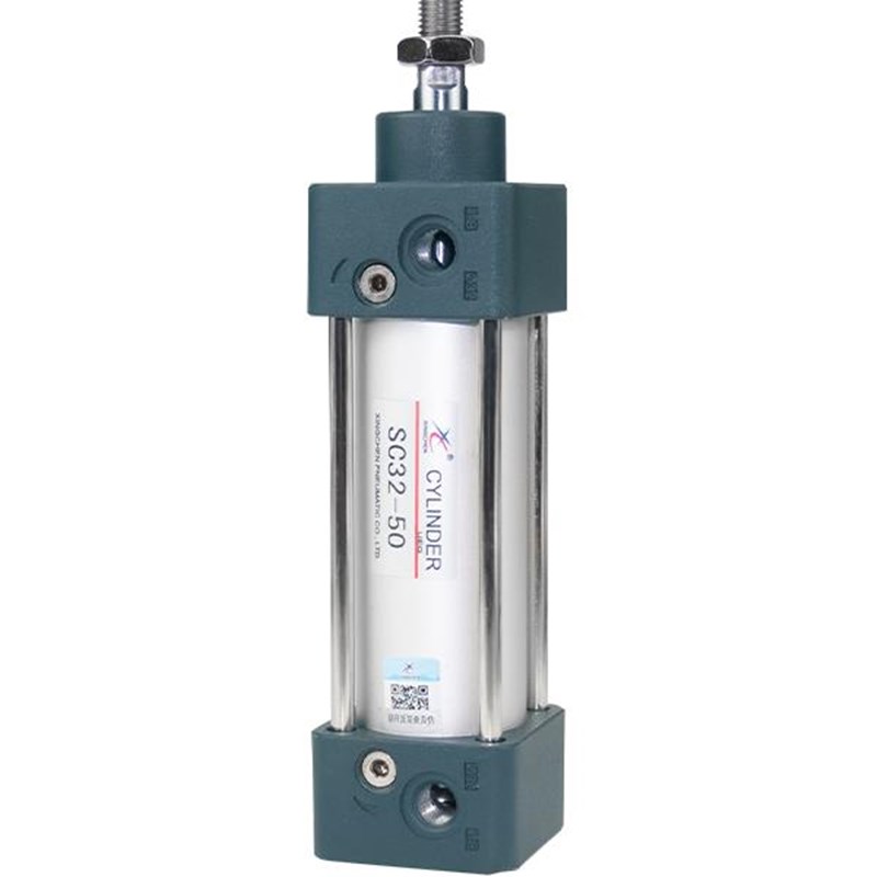 亚德客型标准大推力气缸带磁性SC32/40/50 25/75/100/200/500 - 图3