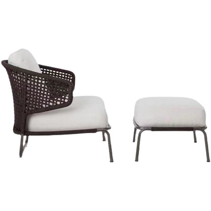 户外休闲藤编沙发阳台设计师软装阳光房民宿酒店藤椅室外组合家具,淘宝优惠券,粉丝福利购,淘宝优惠卷