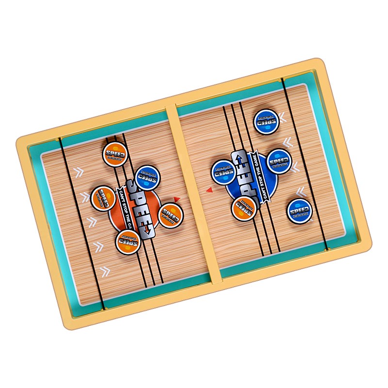 儿童益智玩具 弹弹棋弹射对战桌面冰球游戏亲子互动幼儿园碰碰棋 - 图2