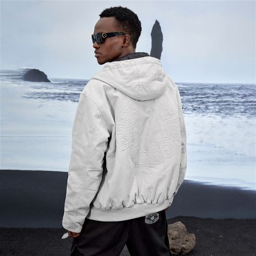 FFF官方AFGK国潮水洗外套男女秋季新款美式钢印休闲工装夹克开衫 - 图2