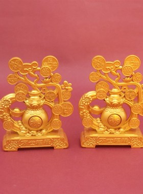 招财进宝万世福禄摆件家居工艺品摆件客厅书桌玄关前台装饰品摆件
