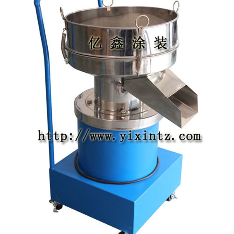 塑粉自动筛粉机精要振动筛粉机电动筛粉机静电粉末震动筛电动筛 - 图1