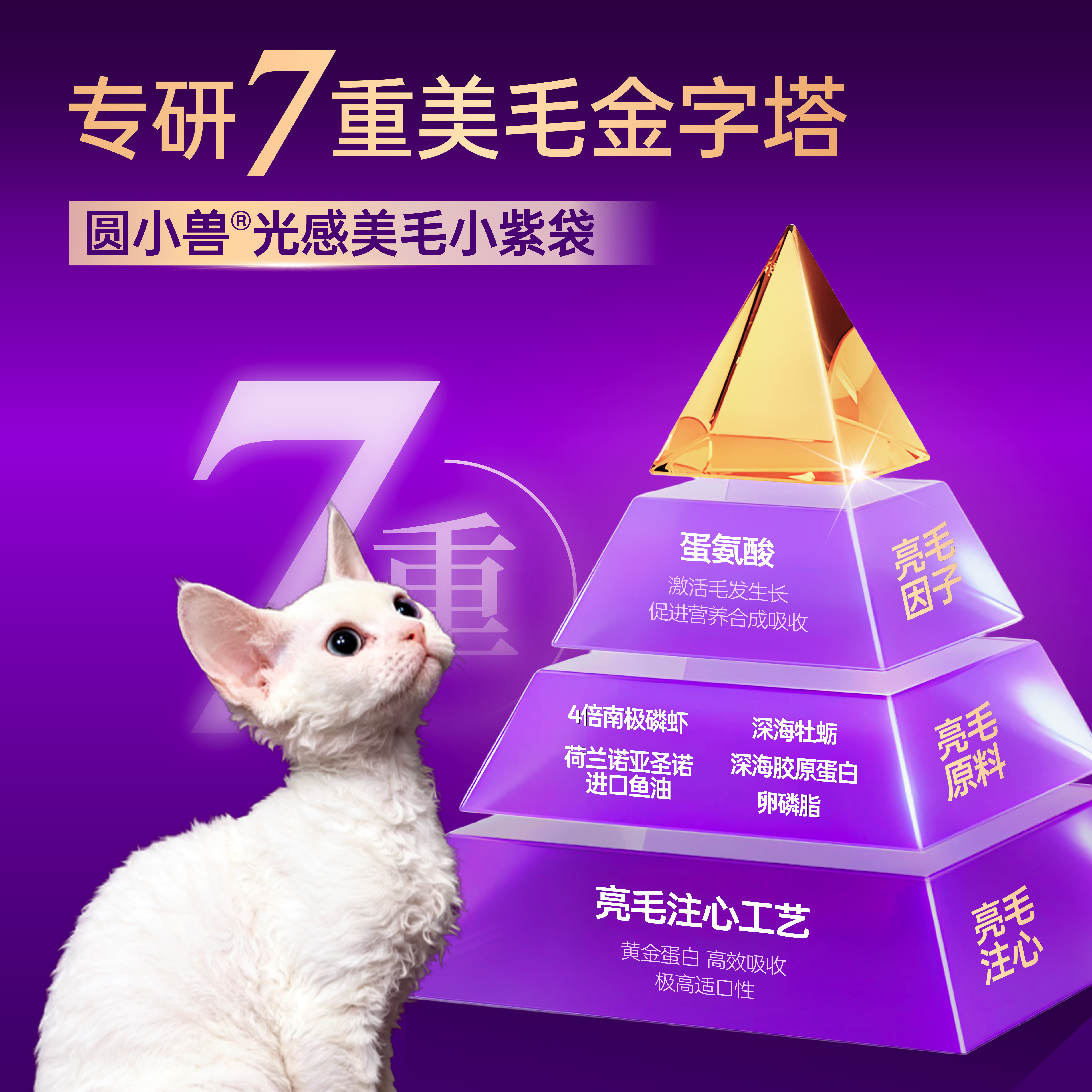 【圆小兽】德文专用猫粮低温烘焙全价鲜肉冻干幼猫成猫美毛靓毛粮,淘宝优惠券,粉丝福利购,淘宝优惠卷