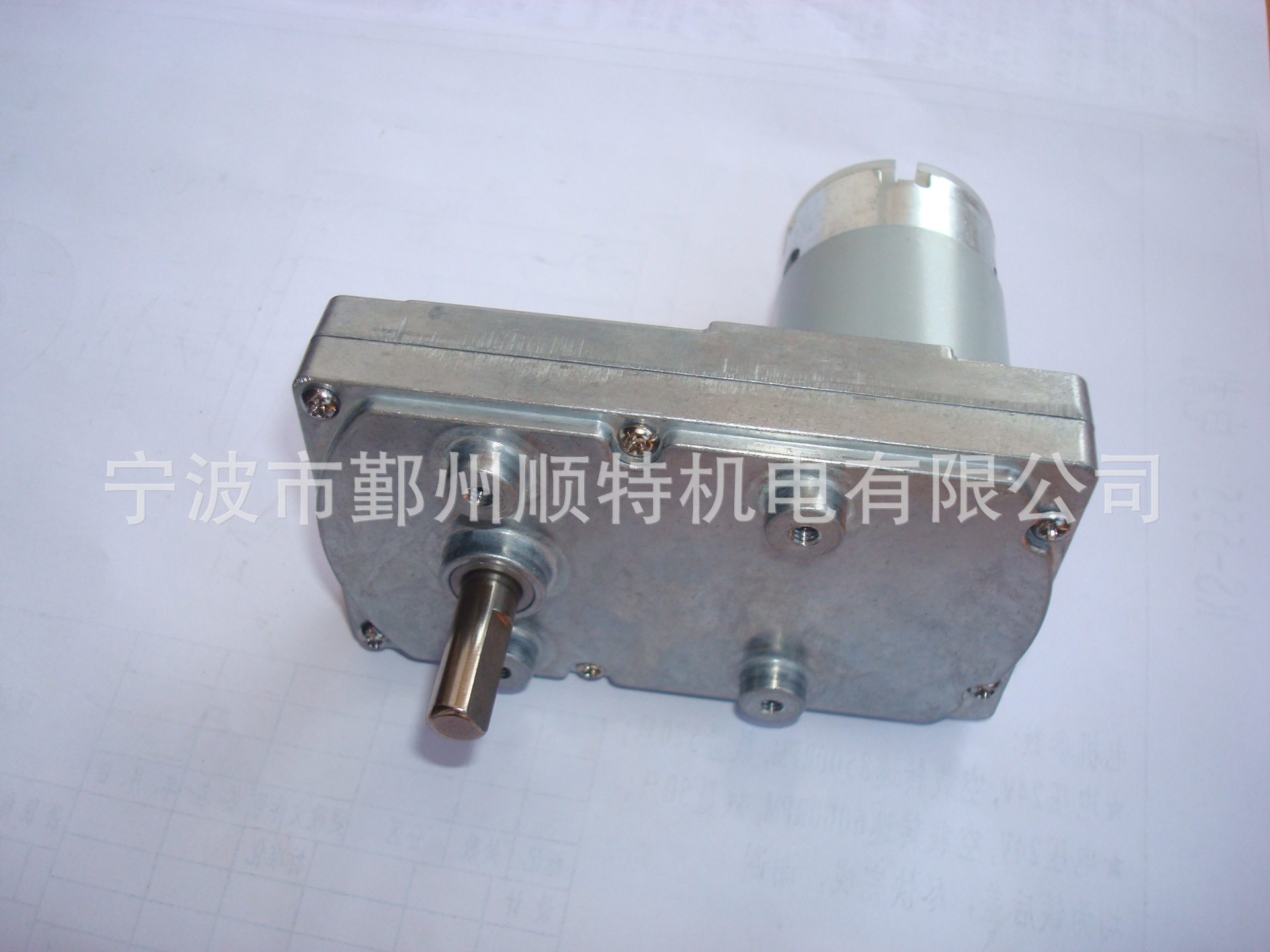 生产系列直流微型减速电机 双轴 12V 24V 7字型 霍尔编码器 - 图1