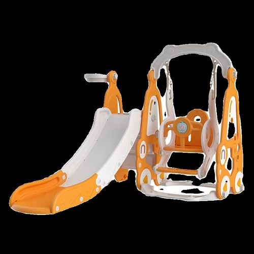 滑滑梯室内家用儿童海洋球池折叠家庭宝宝加高加大秋千滑梯二合一 - 图3