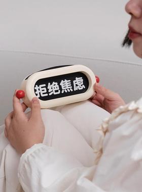 莫语 木质心情牌创意礼物家用装饰品 送礼奶油色摆件趣味休闲桌面