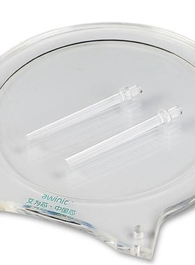 wafer硅片晶圆展示架芯片圆形物品陈列台亚克力有机玻璃科技展板