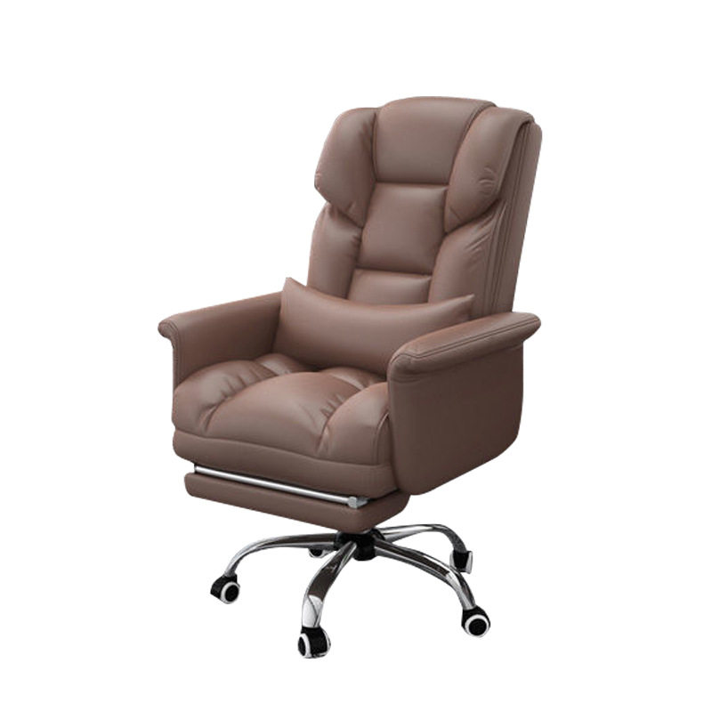 家用电脑椅人体工学可升降转椅办公会客久坐可躺椅懒人靠背电竞椅 - 图2