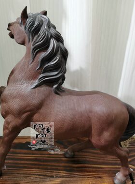 陶瓷工艺品 石湾公仔 马 生肖 骏马