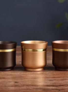 纯铜供奉酒杯水杯财神爷观音佛前敬水杯佛堂供水杯佛台家用供佛杯