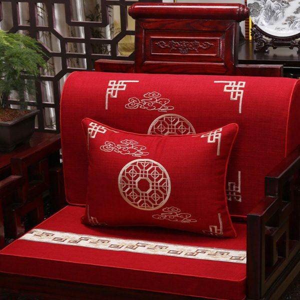 红木家具沙发垫坐垫椅垫圈椅太师椅中式罗汉床五件套定制防滑,淘宝优惠券,粉丝福利购,淘宝优惠卷