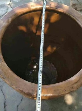 民俗老物件陶瓷水粗陶腌菜缸贴龙瓦缸老龙缸荷花缸流水缸展览摆件