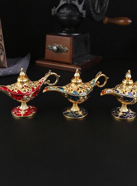 阿拉丁神灯玩具新疆工艺品许愿神灯民族风特色家居摆件装饰品道具