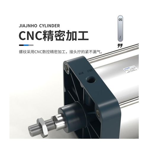 大缸径气缸大全大推力重型小型气动SC125/160/200/250X50X100X150 - 图3