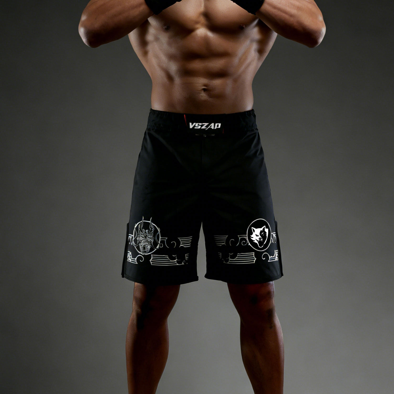 VSZAP龙年正品男士健身房运动短裤透气速干训练五分裤耐磨不掉色,淘宝优惠券,粉丝福利购,淘宝优惠卷