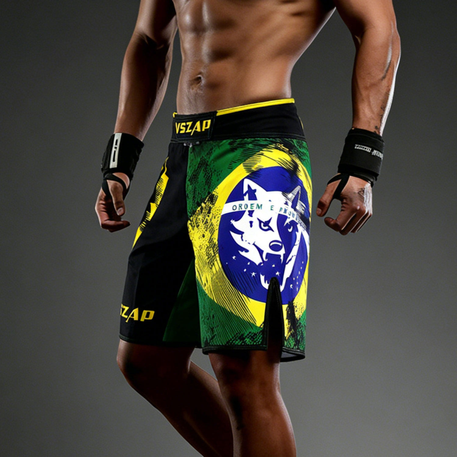 VSZAP巴西竞技运动短裤多功能休闲速干训练五分裤耐磨个性健身裤,淘宝优惠券,粉丝福利购,淘宝优惠卷