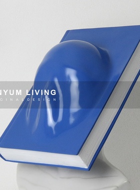 北欧雕塑样板房间k轻奢抽象人物书房售楼处大堂办公室软装饰品摆