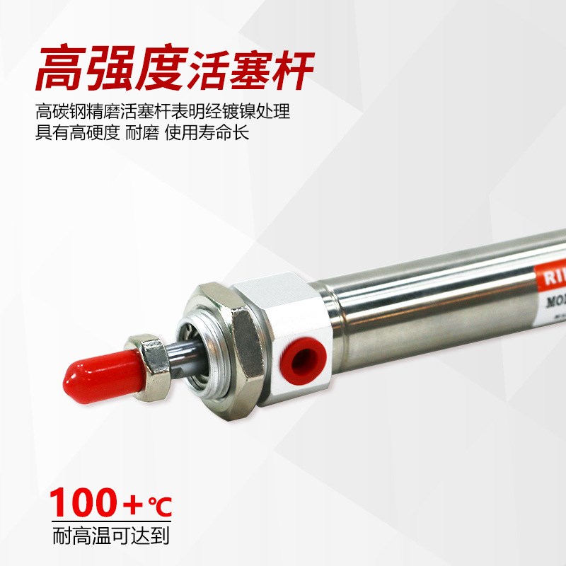 RIH瑞亨 CDM2B迷你气缸 SMC型金属气缸 小型微型气动汽缸元件 - 图1