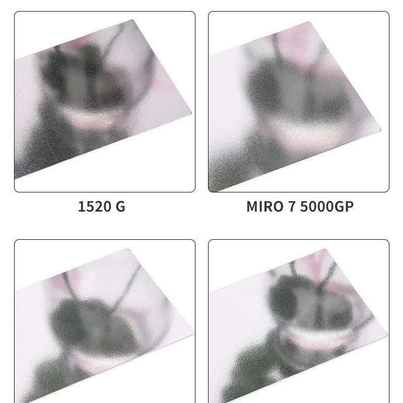 德国安铝哑光镜面铝板95%98%反射率2000GP4000AG砂面柔光MIRO20 - 图1