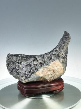 灵壁石7801号 原石头奇石古玩假山石盆景室内装饰品摆件送人礼品