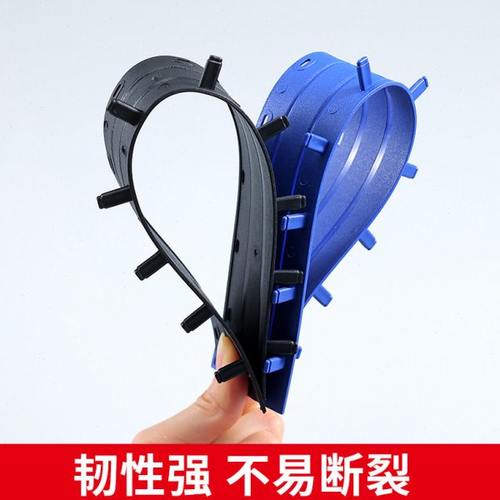 BJT装订夹条A4装订夹活页十孔装订机压边条打孔机文件装订耗材 - 图1