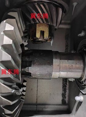 大马力7模螺旋弧齿增速直角齿轮变速箱拖拉机后输出带水泵发电机