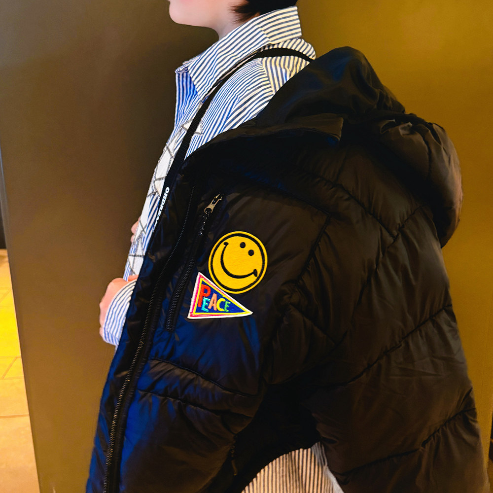 OHDREAM童装可背新科技笑脸轻盈保暖棉服男女童亲子,淘宝优惠券,粉丝福利购,淘宝优惠卷