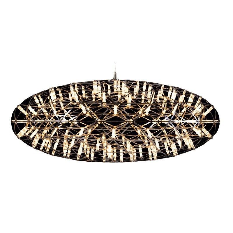 火花球吊灯店铺商用客厅餐厅创意个性蒲公英艺术椭圆飞碟烟花灯具,淘宝优惠券,粉丝福利购,淘宝优惠卷