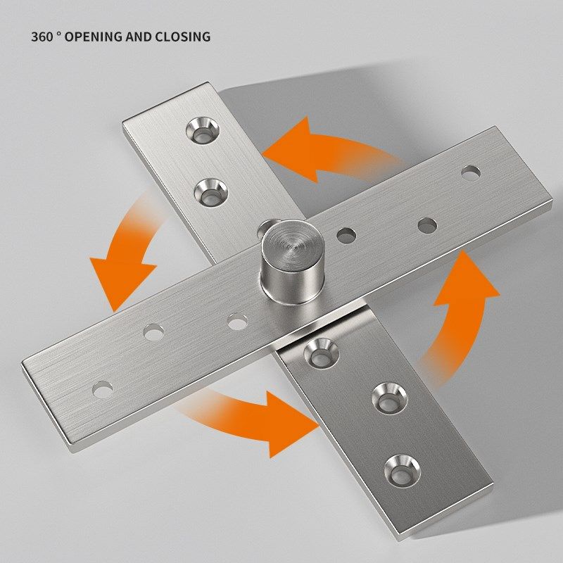 不锈钢360度转轴木门上下铰链暗藏定位门轴天地轴旋转普通型合页,淘宝优惠券,粉丝福利购,淘宝优惠卷