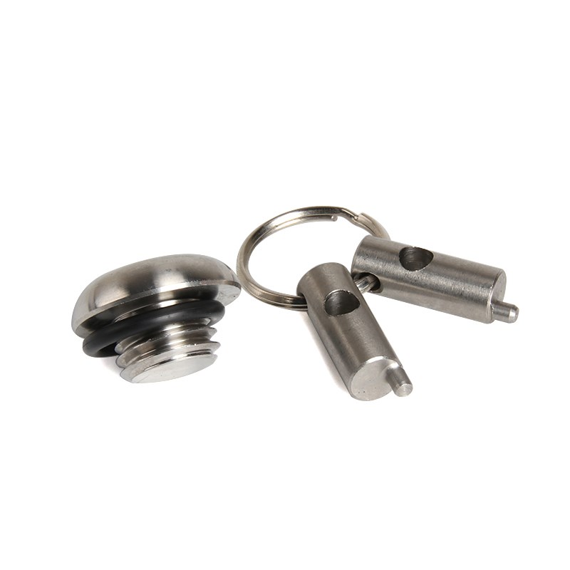 适用无极CU625 CU525 CU250改装防盗机油盖不锈钢防Z撬机油螺丝尺 - 图3