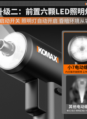电动螺丝刀充电式小型家用全自动电起子迷你锂电钻螺丝批工具套装