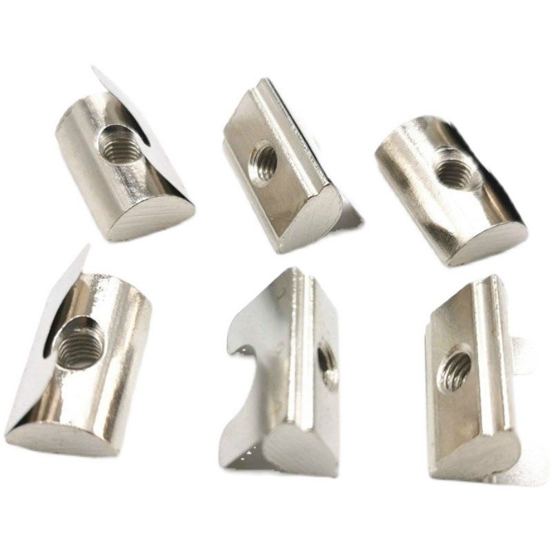 AHL21-308/G408/4010-M3/M4/M5/M6/M8 弹片螺母铝型材 弹性定位块,淘宝优惠券,粉丝福利购,淘宝优惠卷