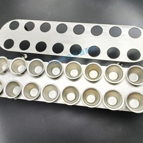 鹤壁 徐州量热仪专用不锈钢发热量坩埚样品架 热值测试坩埚试样架 - 图2