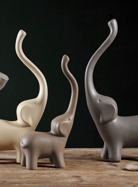 书柜摆件艺术品玄关小饰品客厅酒柜E装饰品办公室工艺摆设北欧现