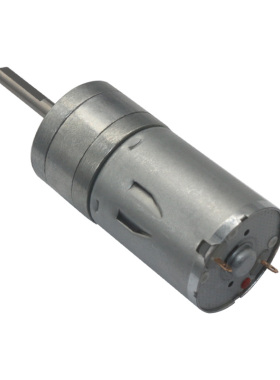 25GA370直流减速电机 加长轴减速马达调速减速慢速电机6V12V24V