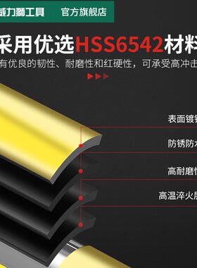 威力狮复合丝锥钻攻打孔一体丝锥开功丝带螺纹钻头攻牙自攻螺丝m3