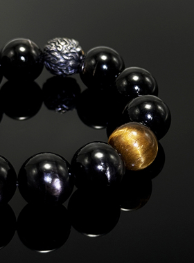 2025新款金运石降魔杵手链